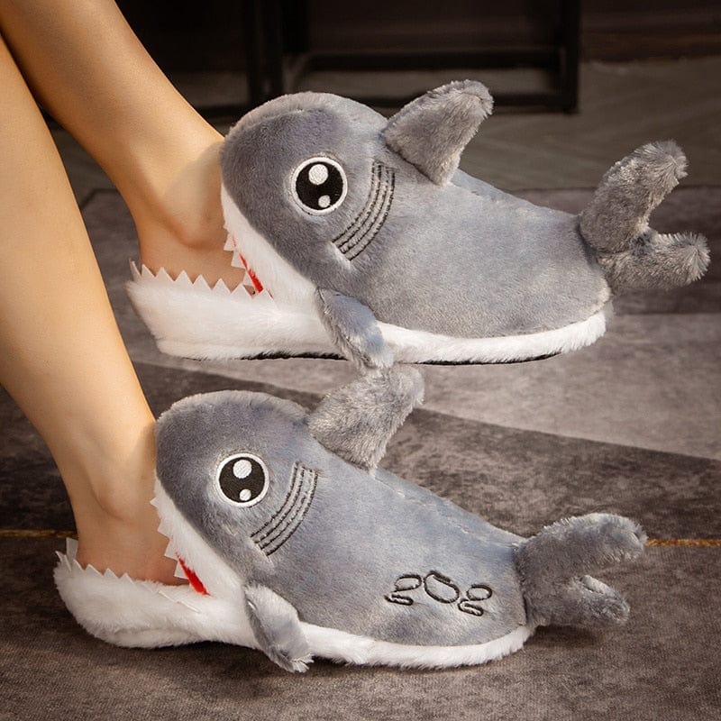 Le gros requin - chausson en peluche