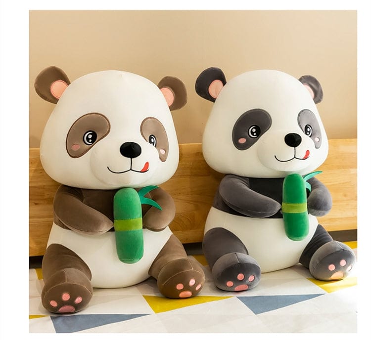 Le panda bambou - peluche panda