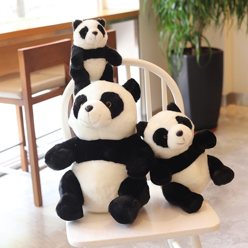 Le panda doux - peluche panda 20cm