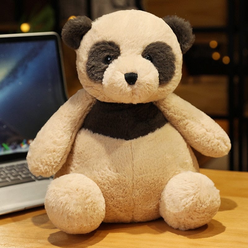 Le panda mignon - peluche bébé 25cm