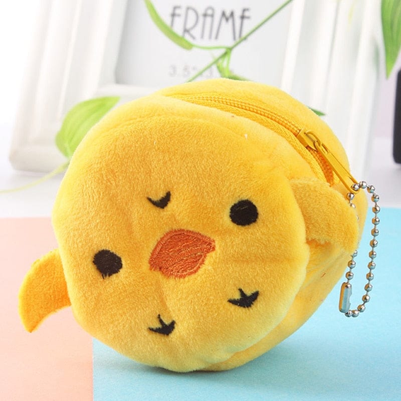 Le poussinet câlin - petit sac en peluche