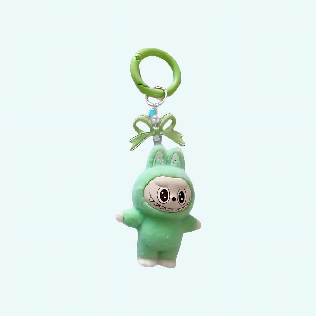 Mini porte-clé peluche style Labubu