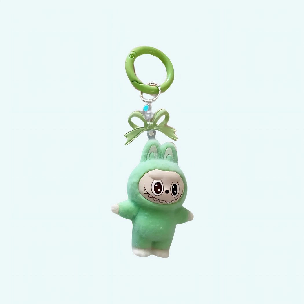 Mini porte-clé peluche style Labubu