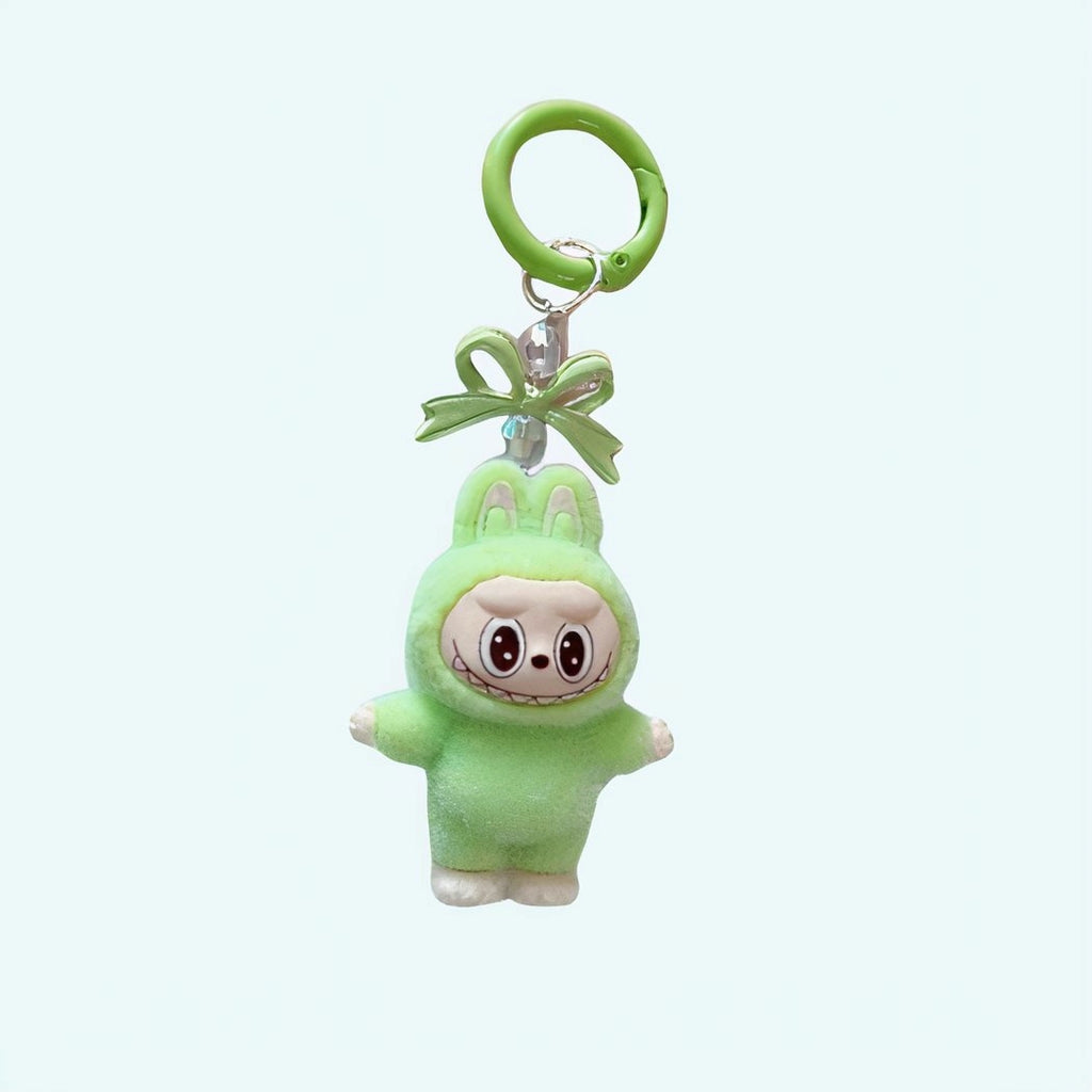 Mini porte-clé peluche style Labubu