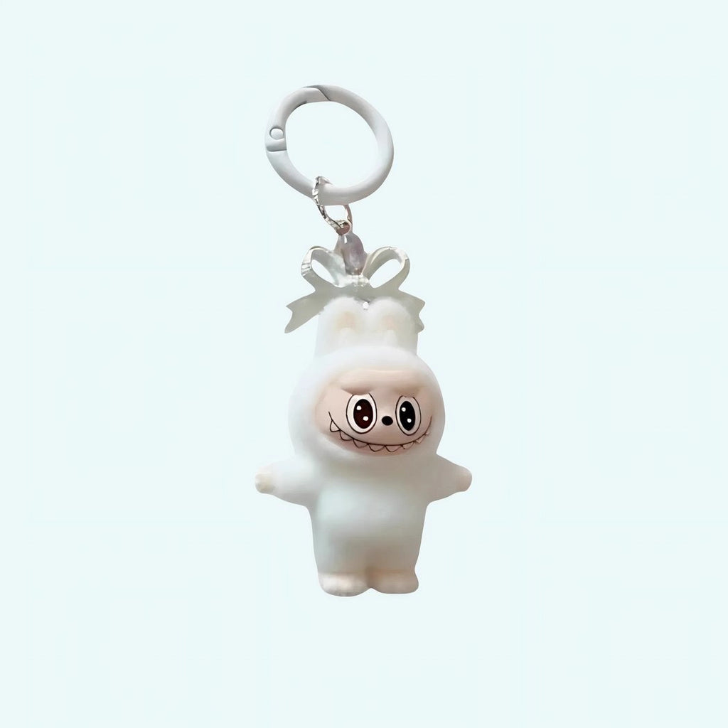Mini porte-clé peluche style Labubu
