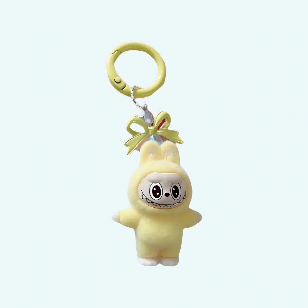 Mini porte-clé peluche style Labubu