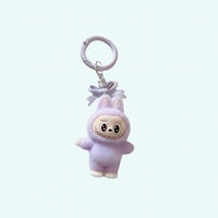 Mini porte-clé peluche style Labubu