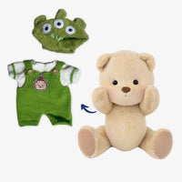 Ours en peluche déguisé en alien