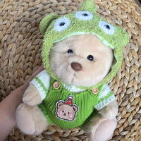 Ours en peluche déguisé en alien