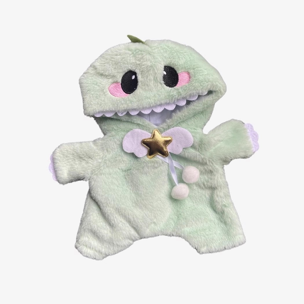 Ours en peluche déguisé en dinosaure