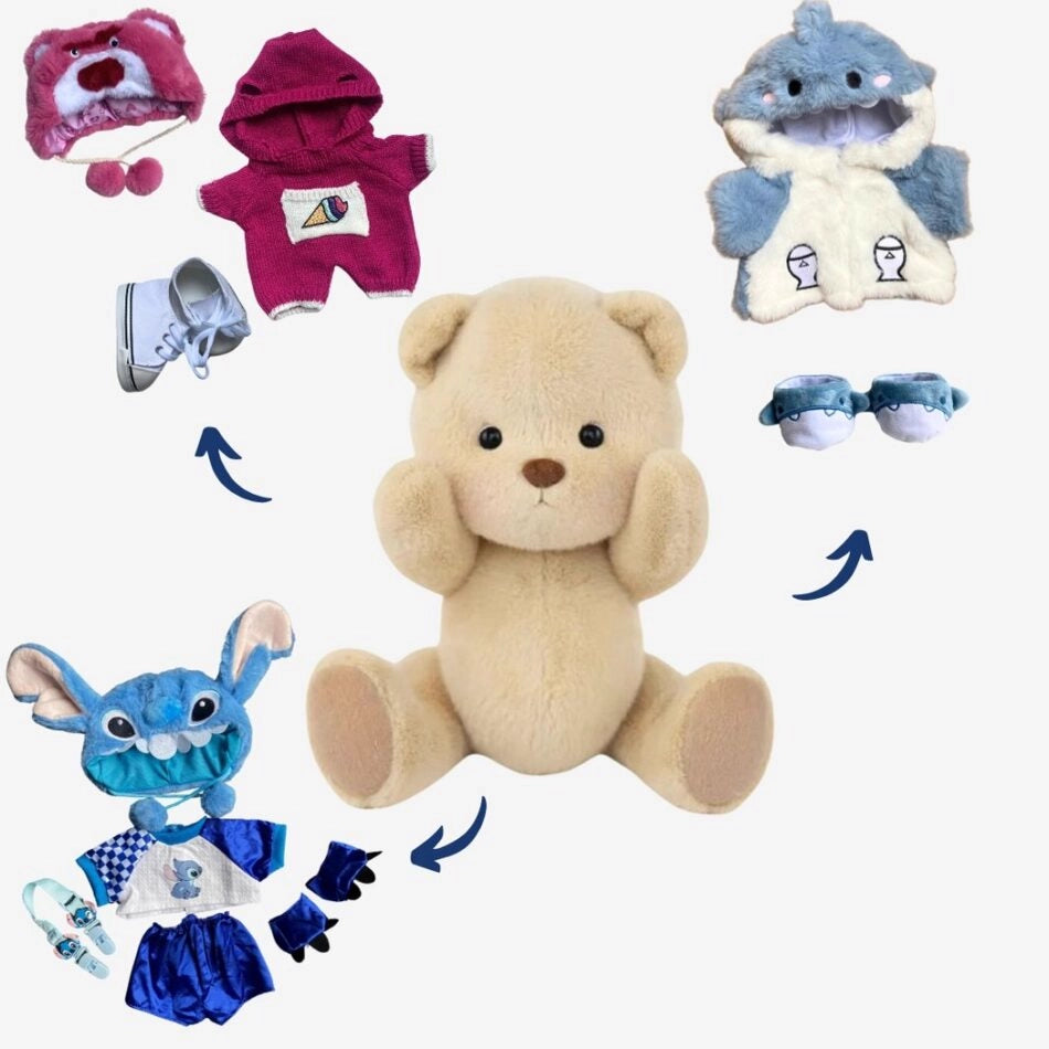 Ours en peluche déguisé en Lotso