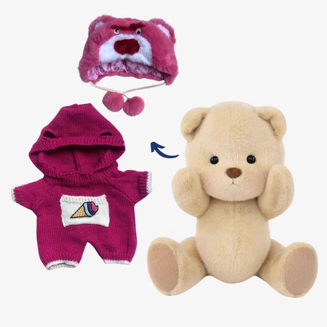 Ours en peluche déguisé en Lotso