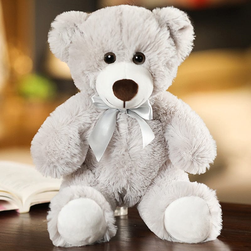 Ours en peluche mignon et petit Gris