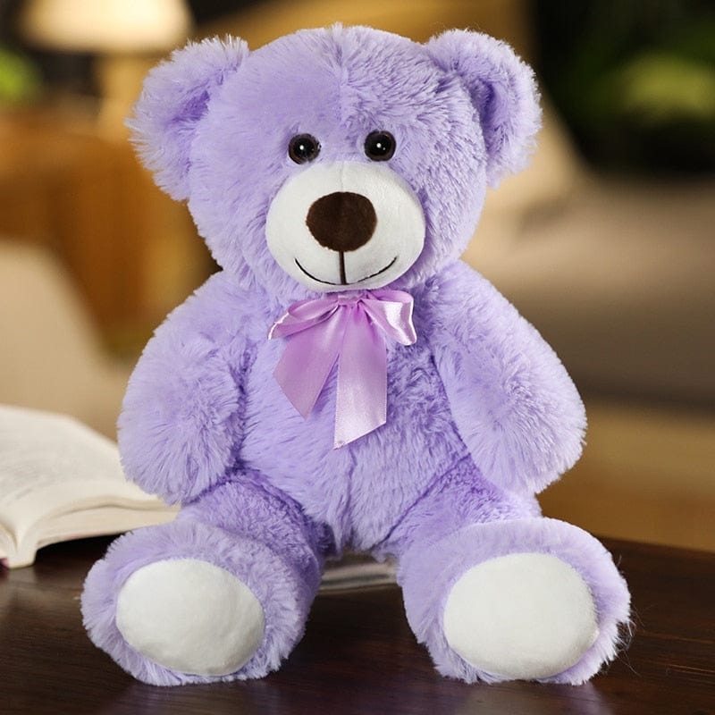 Ours en peluche mignon et petit Violet
