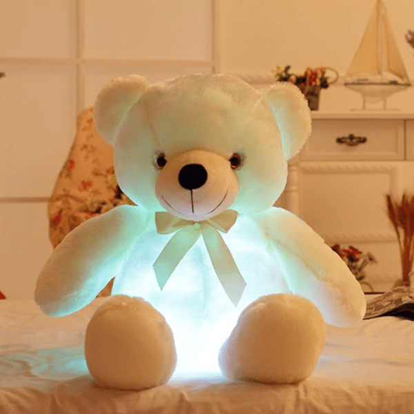 Ours en peluche qui s'illumine