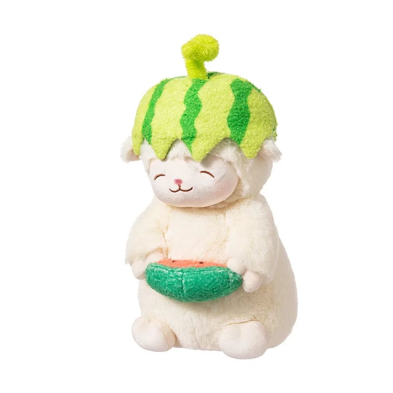 Peluche agneau d'amour Saint-Valentin Vert