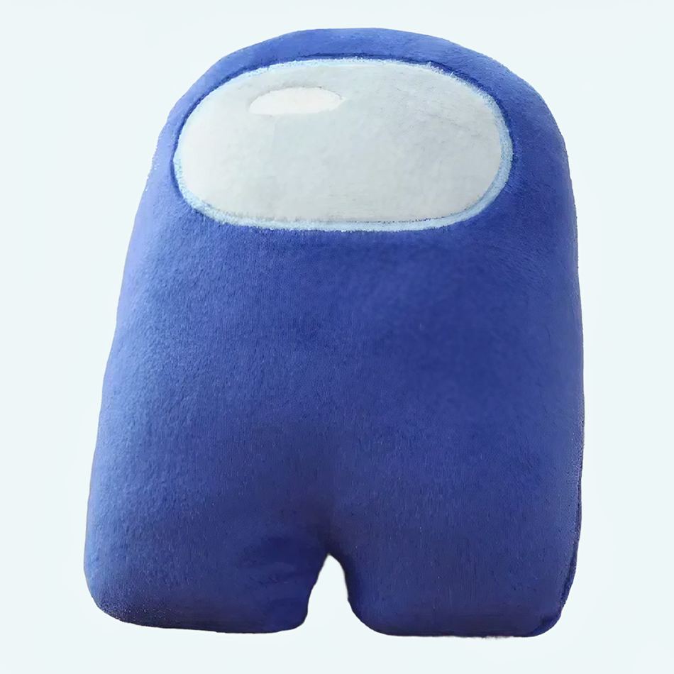 Peluche Among Us bleu douce enfant jeu câlin doudou 10cm La compagnie de la peluche