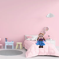 Peluche Anna poupée chiffon douce enfant câlin hiver La compagnie de la peluche