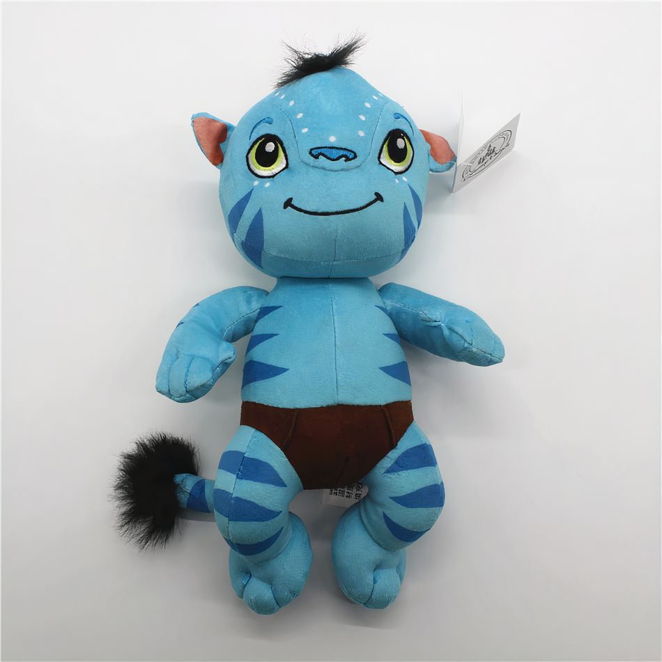 Peluche Avatar douce créature film fantastique bleu La compagnie de la peluche