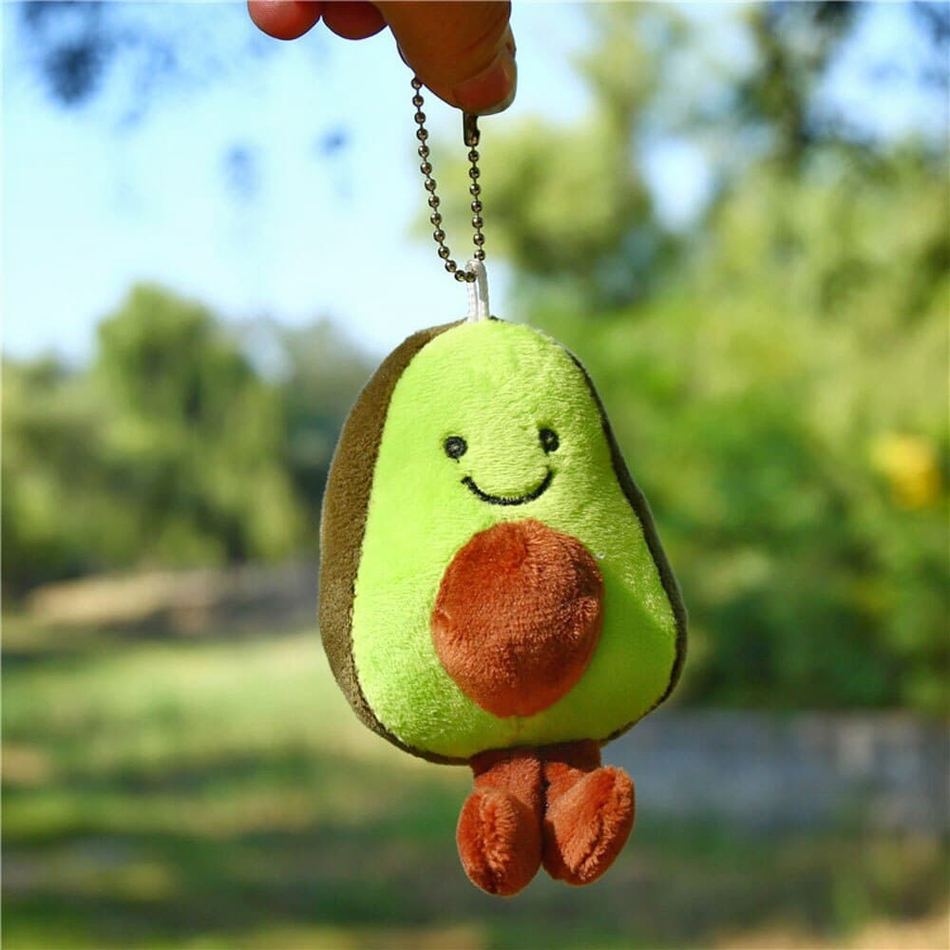Peluche avocat porte-clés La compagnie de la peluche