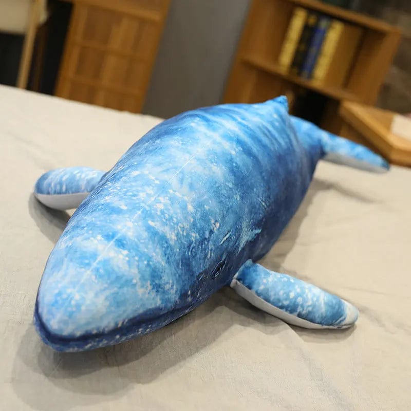 Peluche baleine géante bleue tacheté Blue / 55cm