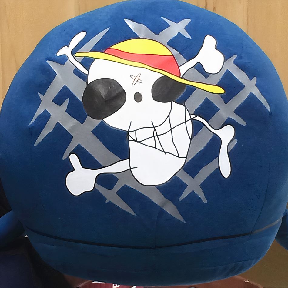 Peluche baleine Laboon douce One Piece câlin marin La compagnie de la peluche