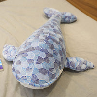 Peluche baleine toute douce 50cm