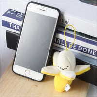 Peluche banane jaune amusante douce et originale La compagnie de la peluche