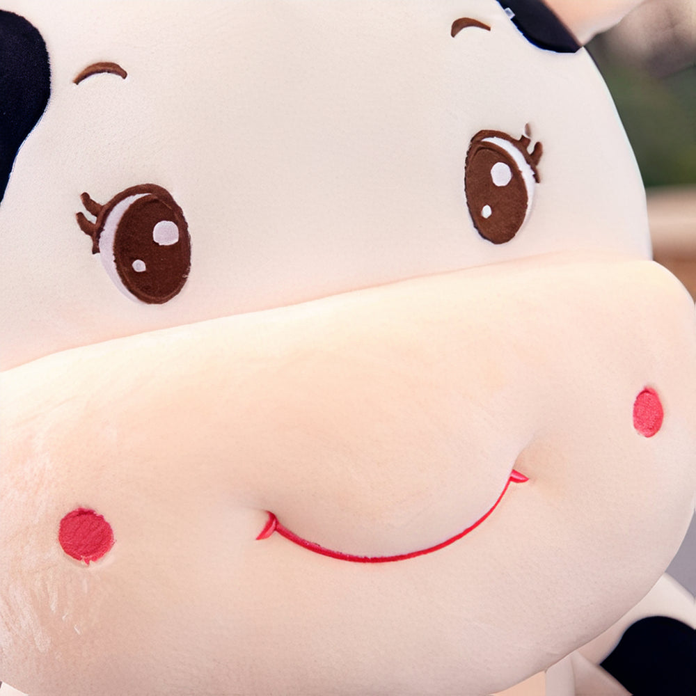 Peluche bébé vache brodé La compagnie de la peluche