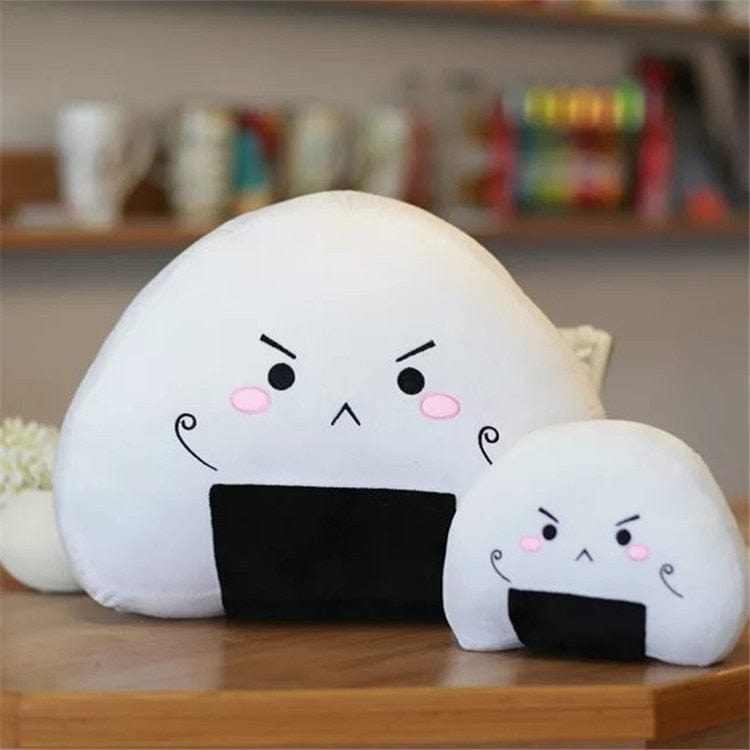 Peluche bol de riz squishmallow blanc et noir
