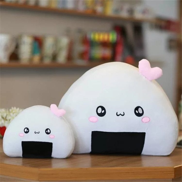 Peluche bol de riz squishmallow blanc et noir