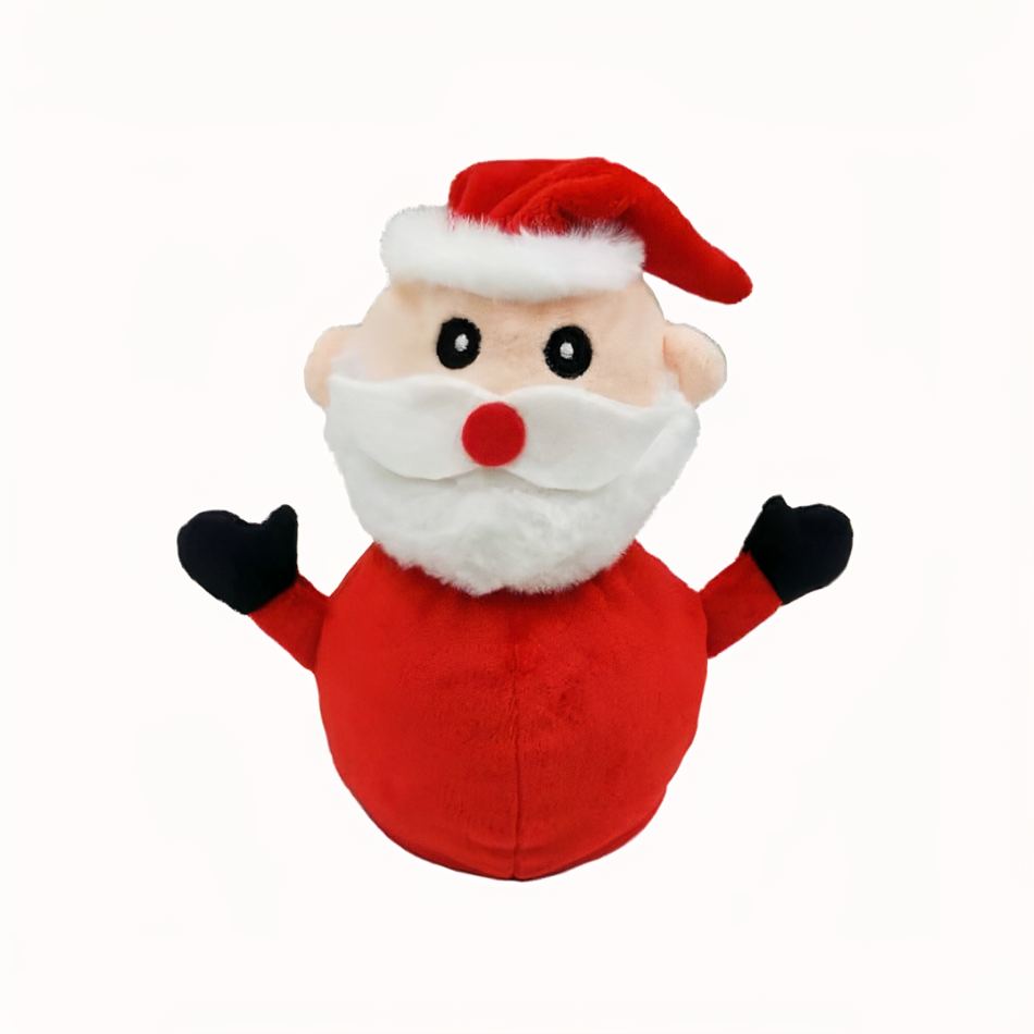 Peluche bonhomme de neige Noël réversible doux chaleureux La compagnie de la peluche