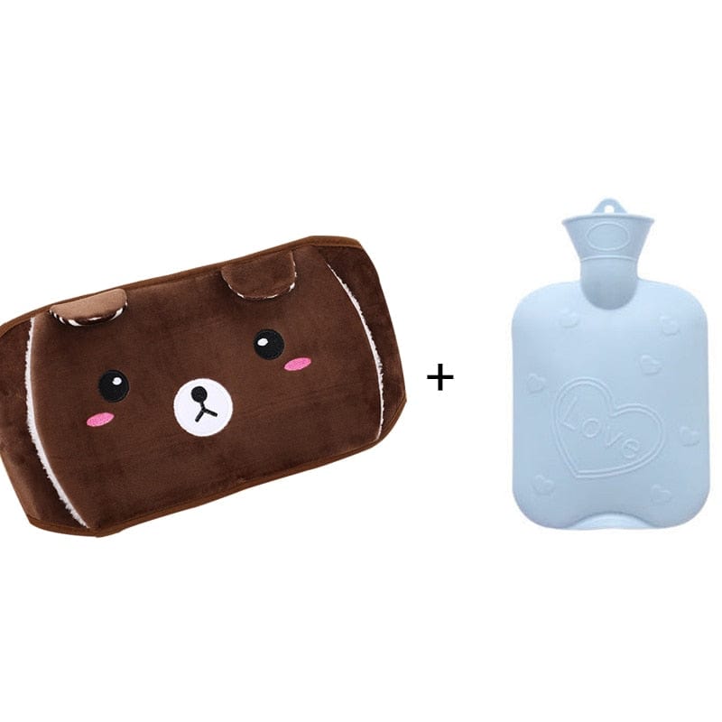 Peluche bouillotte ceinture ours Ceinture ours + bouillotte