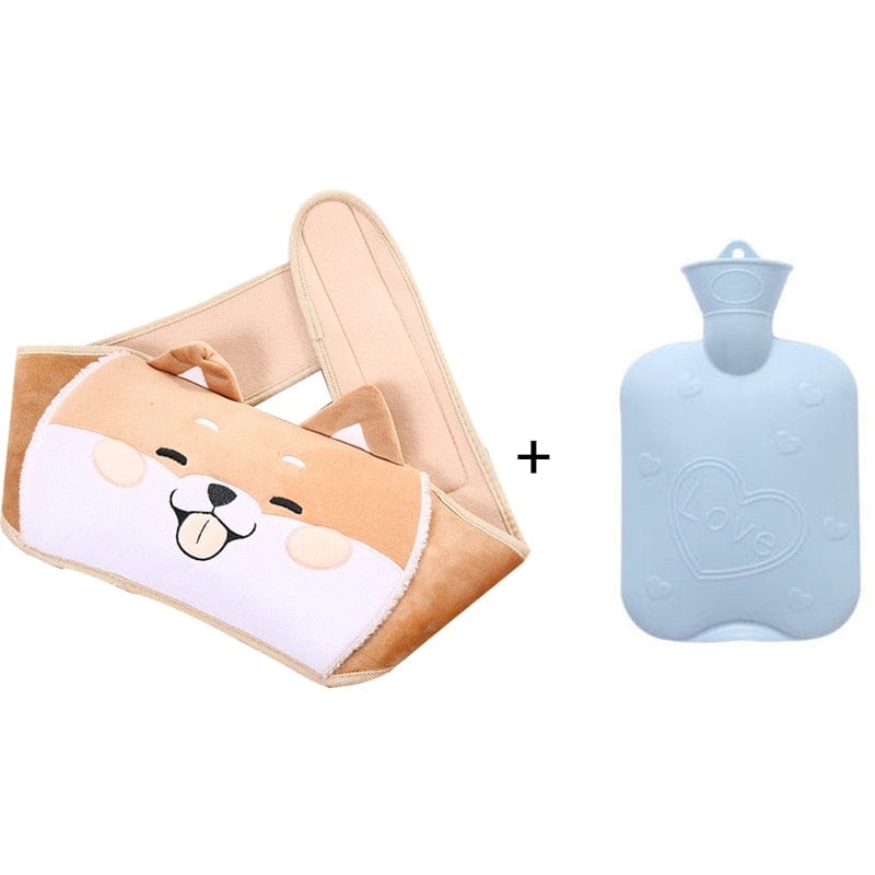 Peluche bouillotte ceinture shiba Ceinture shiba + bouillotte