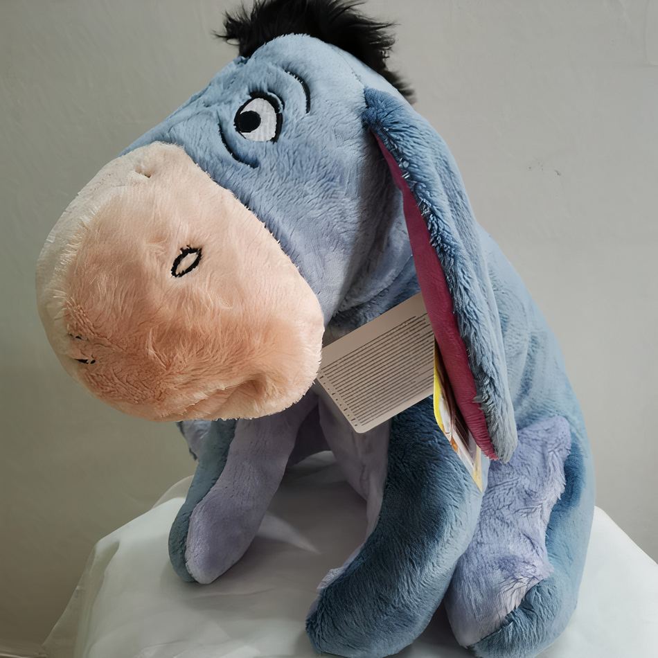 Peluche Bourriquet géant doux Disney câlin enfant La compagnie de la peluche