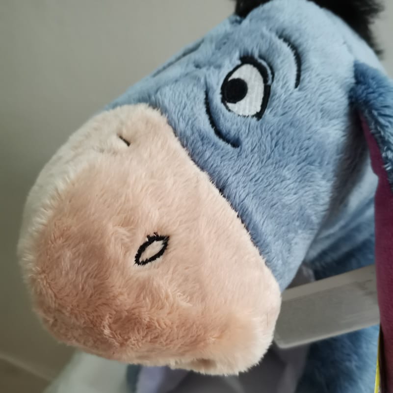 Peluche Bourriquet géant doux Disney câlin enfant La compagnie de la peluche