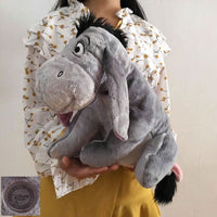 Peluche Bourriquet grand format douce et câline enfant La compagnie de la peluche