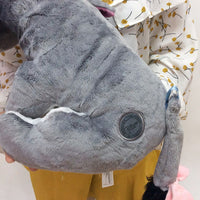 Peluche Bourriquet grand format douce et câline enfant La compagnie de la peluche