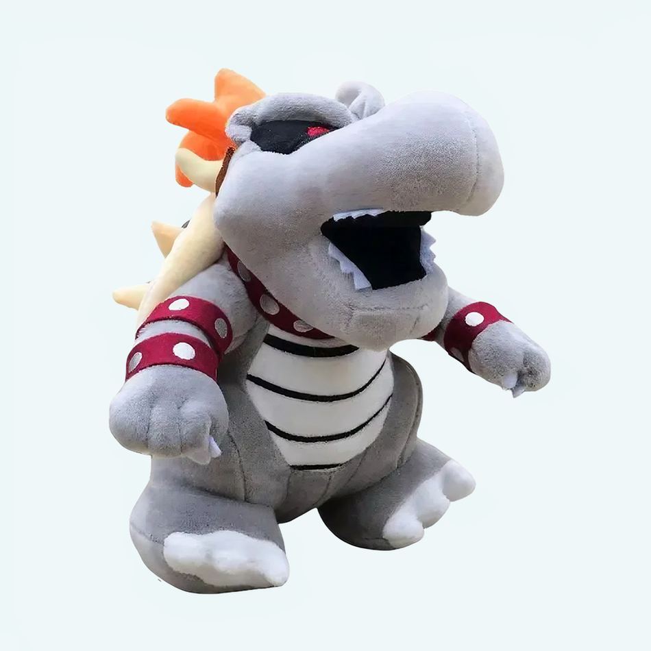 Peluche Bowser sec Mario dragon doux câlin gaming La compagnie de la peluche