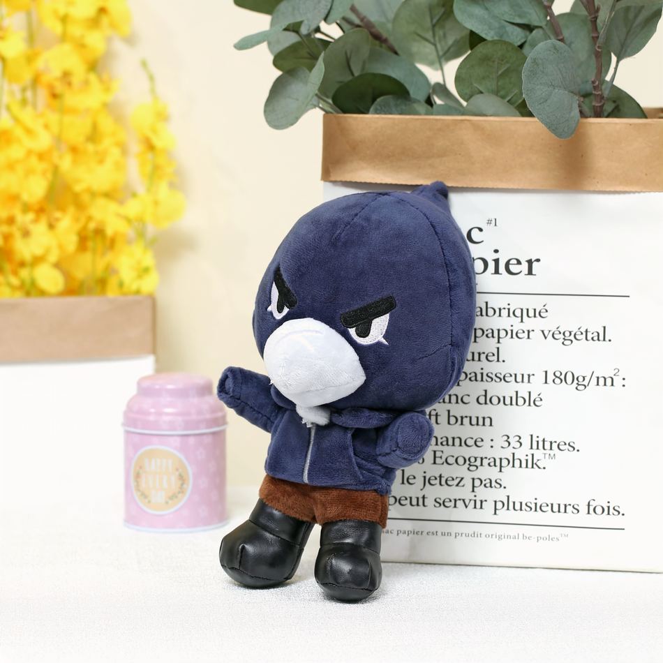 Peluche Brawl Stars Crow héros doux collection enfant La compagnie de la peluche