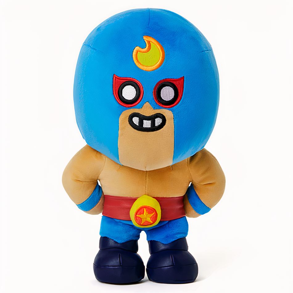 Peluche Brawl Stars douce Crow El Primo enfant fun La compagnie de la peluche