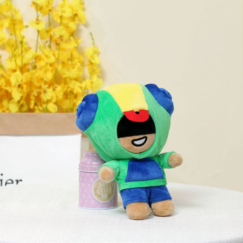 Peluche Brawl Stars Léon enfant doux et coloré La compagnie de la peluche