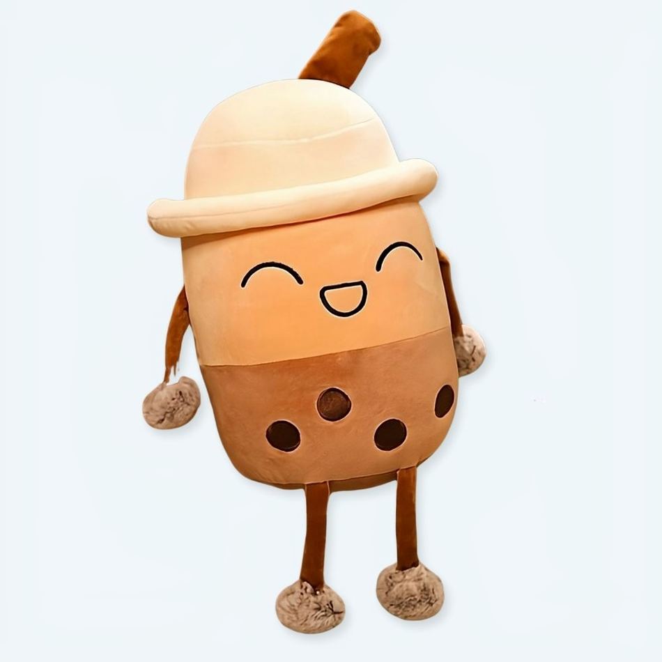 Peluche Bubble Tea Boba moelleux kawaii amusant 100cm La compagnie de la peluche
