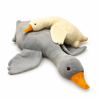 Peluche canard géant jaune doux chambre enfant La compagnie de la peluche