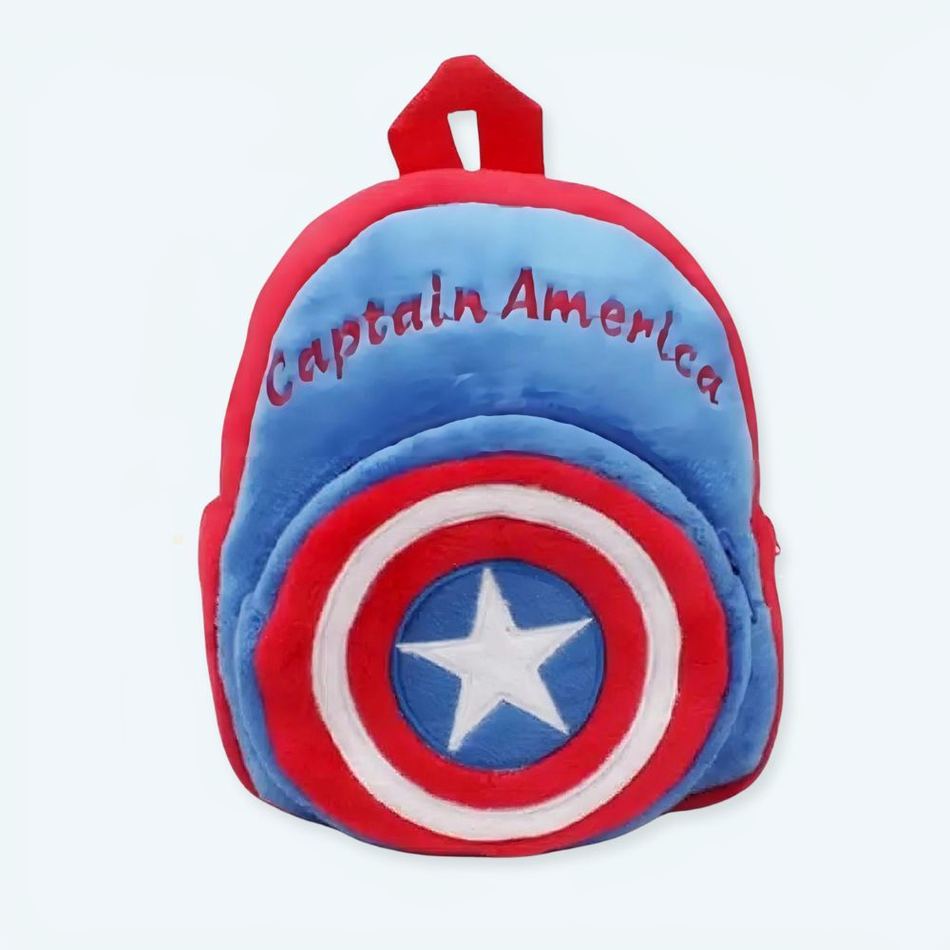 Peluche Captain America doux sac à dos enfant héros La compagnie de la peluche