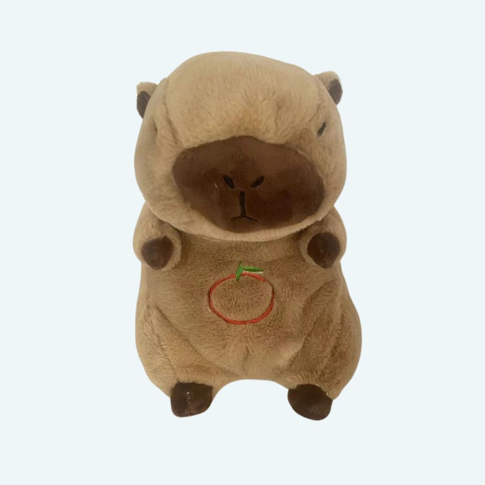 Peluche capybara respirante qui apaise La compagnie de la peluche