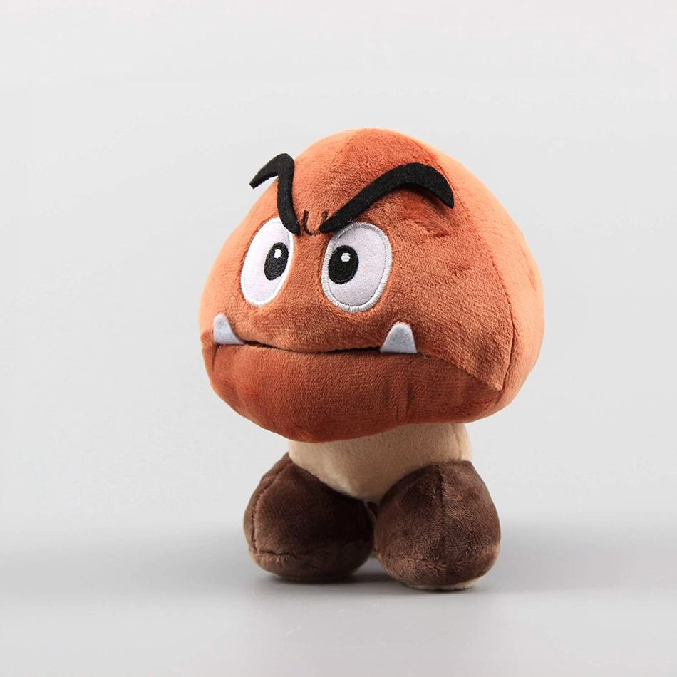 Peluche champignon maléfique Mario La compagnie de la peluche