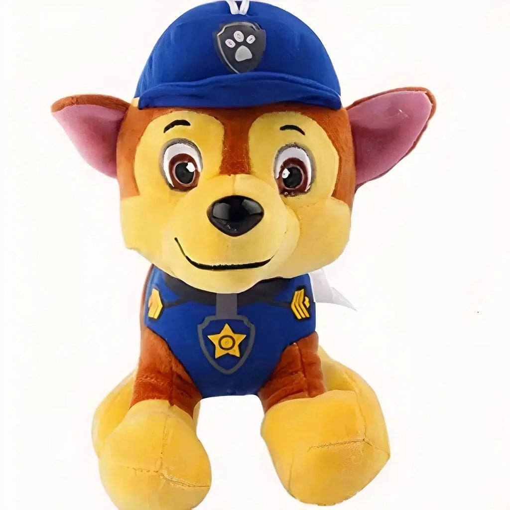 Peluche Chase policier douce Pat’ Patrouille enfant La compagnie de la peluche