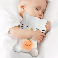 Peluche chat apaisant musique douce sommeil enfant La compagnie de la peluche