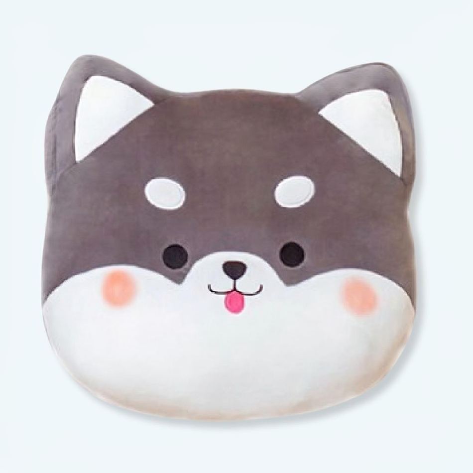 Peluche chat doux oreiller enfant chambre câlin La compagnie de la peluche